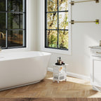 3 Tier Side Table 45x30x49cm - Modern Wood Nightstand End Table for Home Bedroom Living Room